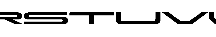 OddityVAR UltraExpandedSemiBold Instance Font UPPERCASE
