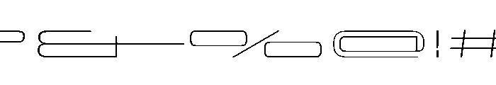 OddityVAR UltraExpandedThin Instance Font OTHER CHARS