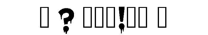 Oestr Regular Font OTHER CHARS