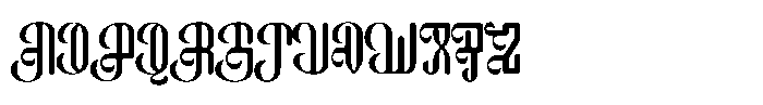 OEnoire Font UPPERCASE