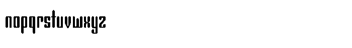 OEnoire Font LOWERCASE