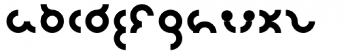 Oeiller Simple Font LOWERCASE