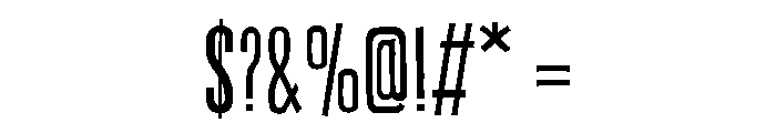 Off Ramp Font OTHER CHARS