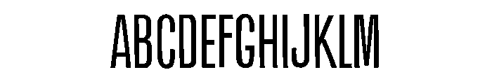 Off Ramp Font UPPERCASE
