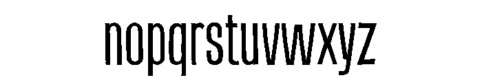 Off Ramp Font LOWERCASE