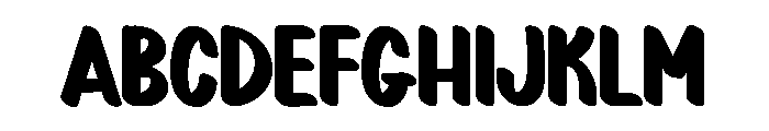Offensive Grunge Font UPPERCASE