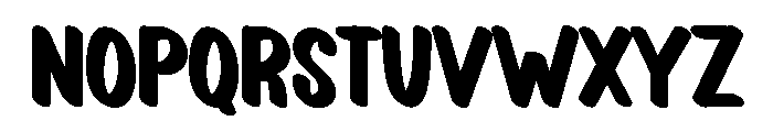 Offensive Grunge Font UPPERCASE