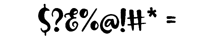 Offjoy Font OTHER CHARS