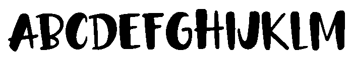 Offjoy Font UPPERCASE