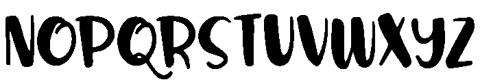 Offjoy Font UPPERCASE