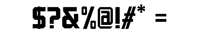 Offlite Font OTHER CHARS