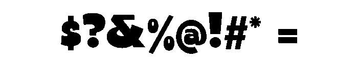 Ofise Jatten Bold Font OTHER CHARS