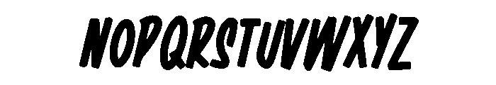Ofspring Font UPPERCASE