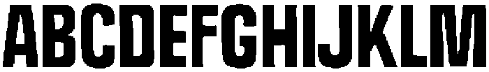 Off Ramp BlackAllCaps otf (900) Font UPPERCASE