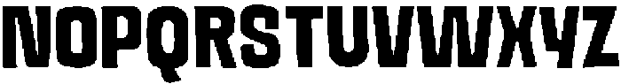 Off Ramp BlackAllCaps otf (900) Font LOWERCASE