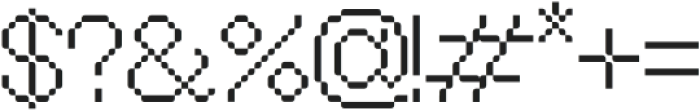 OffBit-101 otf (400) Font OTHER CHARS