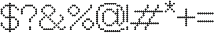 OffBit-Dot otf (400) Font OTHER CHARS