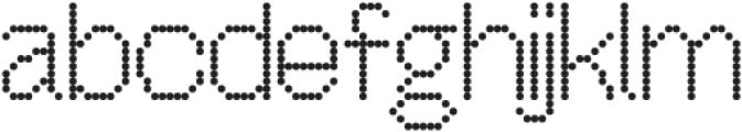 OffBit-Dot otf (400) Font LOWERCASE