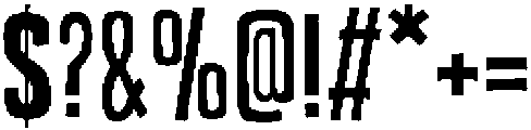 OffRampBold otf (700) Font OTHER CHARS