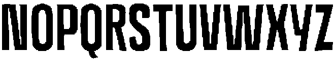 OffRampBold otf (700) Font UPPERCASE