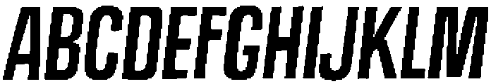 OffRampBoldItalic otf (700) Font UPPERCASE