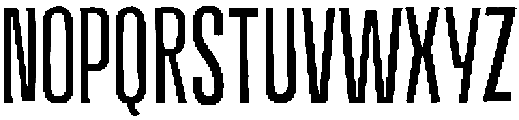 OffRampRegular otf (400) Font UPPERCASE
