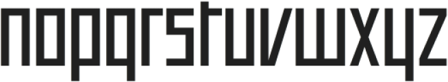 Offroad Expanded Regular otf (400) Font LOWERCASE