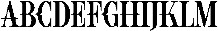 Offwall Regular otf (400) Font UPPERCASE