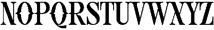 Offwall Regular otf (400) Font UPPERCASE