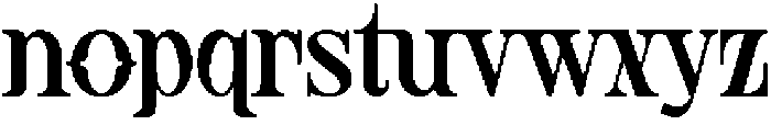 Offwall Regular otf (400) Font LOWERCASE