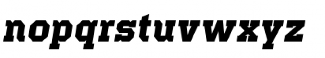 Offense Bold Italic Font LOWERCASE