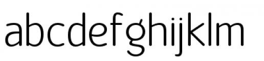 Official Light Font LOWERCASE