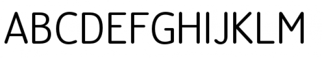 Official Regular Font UPPERCASE