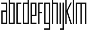 Offroad Cond Light Font LOWERCASE