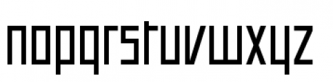 Offroad Expanded Font LOWERCASE
