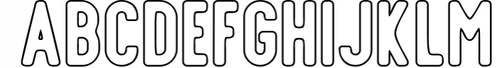 Offlander - Font Family 3 Font UPPERCASE