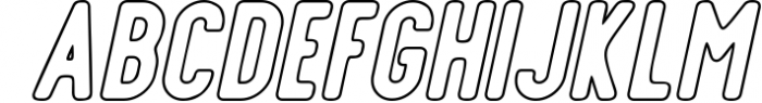 Offlander - Font Family 7 Font UPPERCASE