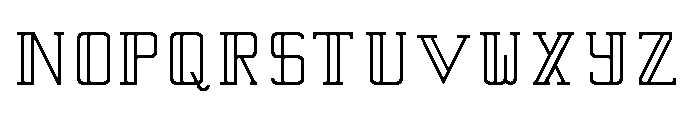 Of Course Regular Font UPPERCASE