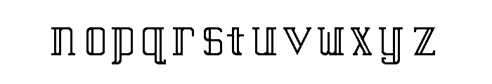 Of Course Regular Font LOWERCASE