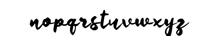 Ofafa Signature Font LOWERCASE