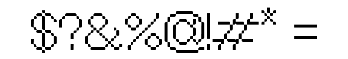 OffBit 101 Font OTHER CHARS