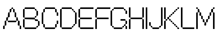 OffBit 101 Font UPPERCASE