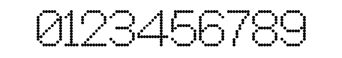 OffBit Dot Font OTHER CHARS