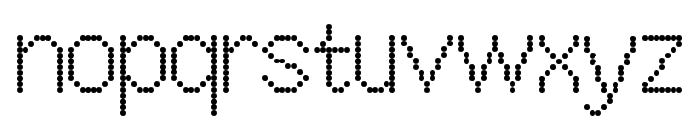 OffBit Dot Font LOWERCASE