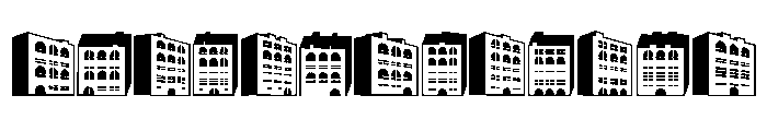 Offices Regular Font UPPERCASE