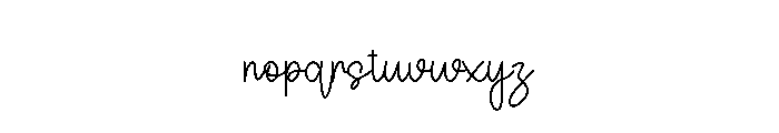 Official1 Font LOWERCASE