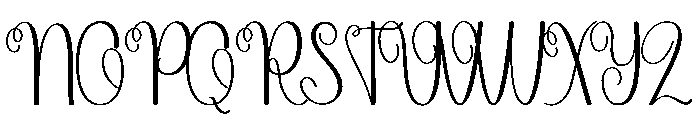 Offline Font UPPERCASE