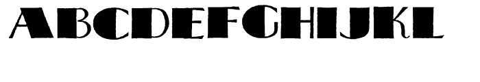 OffBroadway Medium Font LOWERCASE