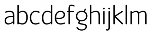 Official Light Font LOWERCASE