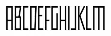 Offroad Condensed Light Font UPPERCASE
